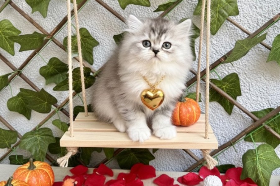 DİKKAT BAĞIMLILIK YAPAR SİLVER LONGHAİR BEBEĞİMİZ 2