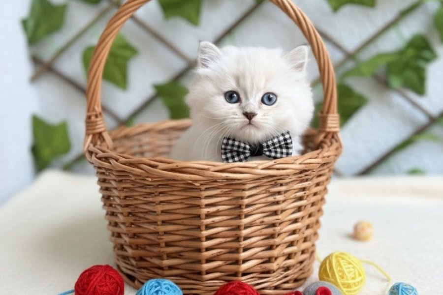 DİŞİ VE ERKEK BLUEPOİNT LONGHAİR BEBELER 2