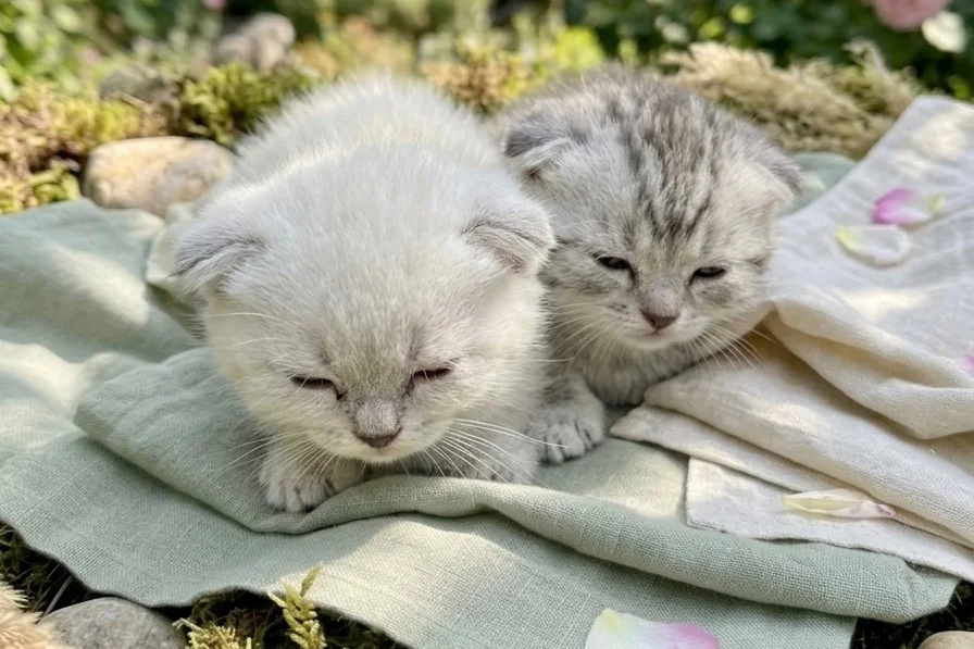 Scottish fold yavrular yeni yuvalarını arıyor 4