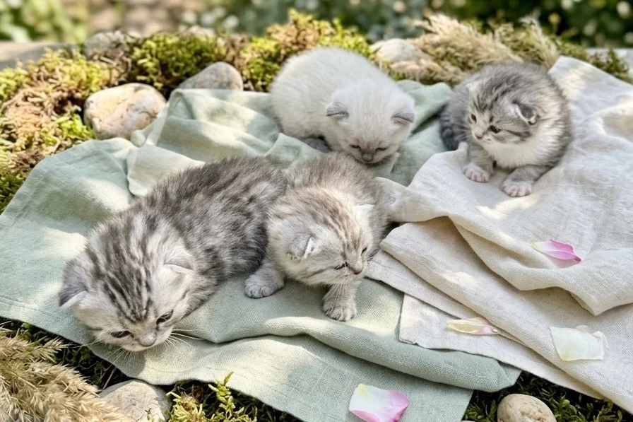 Scottish fold yavrular yeni yuvalarını arıyor 2