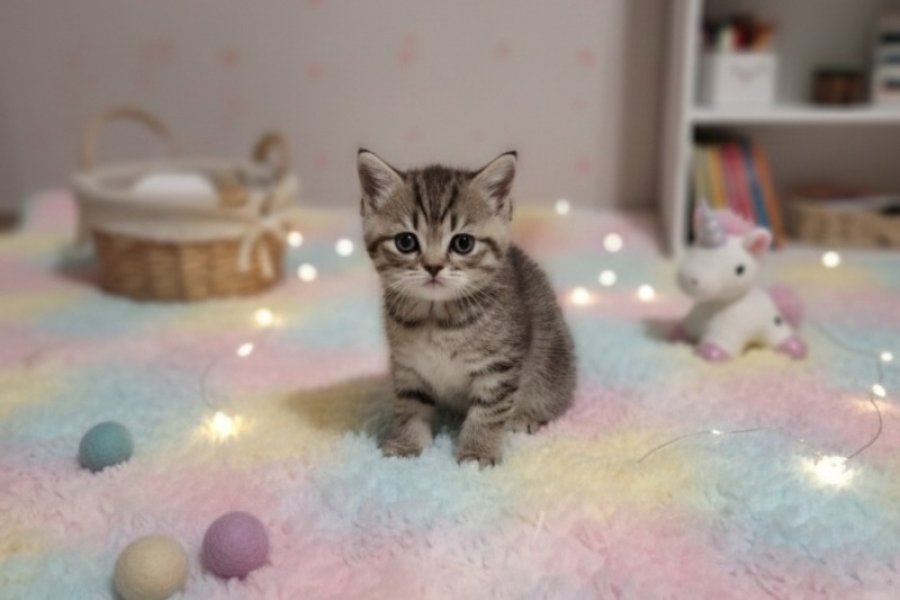 British shorthair Black golden taby 1