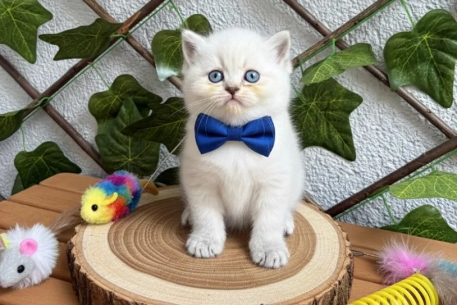 DİŞİ VE ERKEK BONCUK BEBELERİM BLUEPOİNT BRİTİSH 1