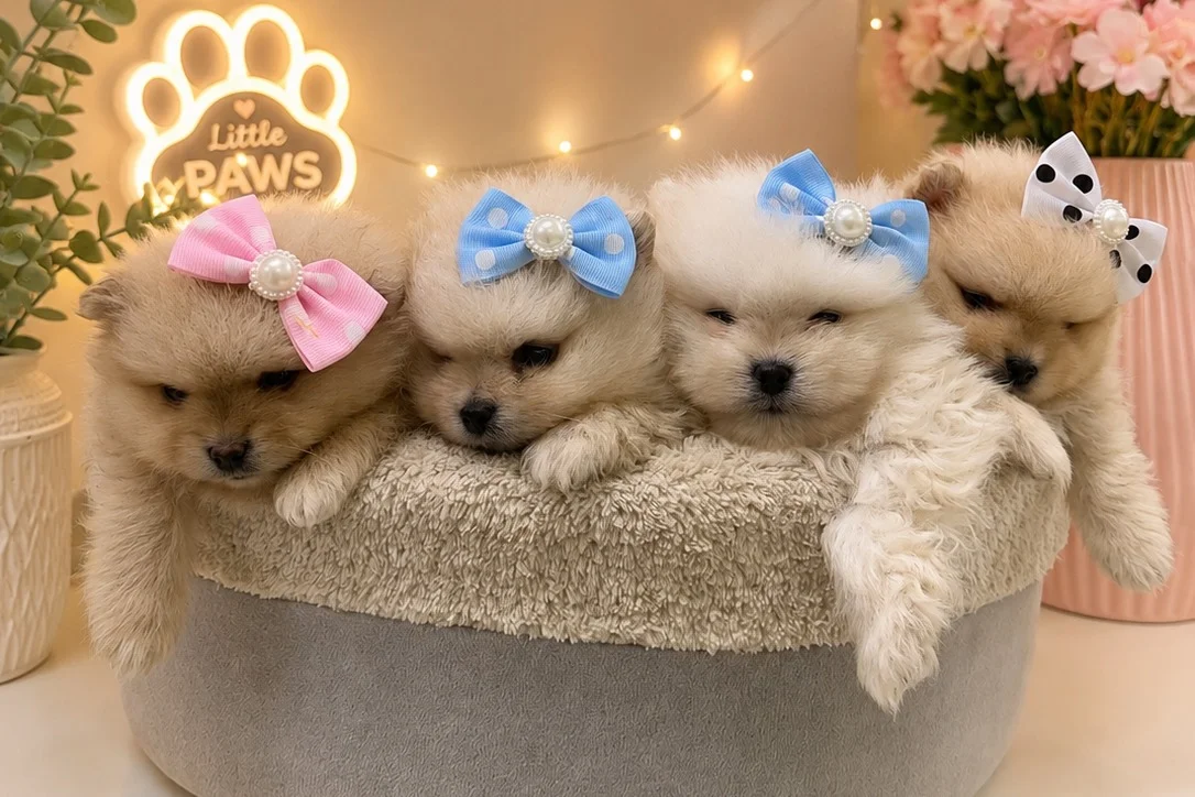 Dünyalar Tatlısı Japon Pomeranian Yavrularımız 3