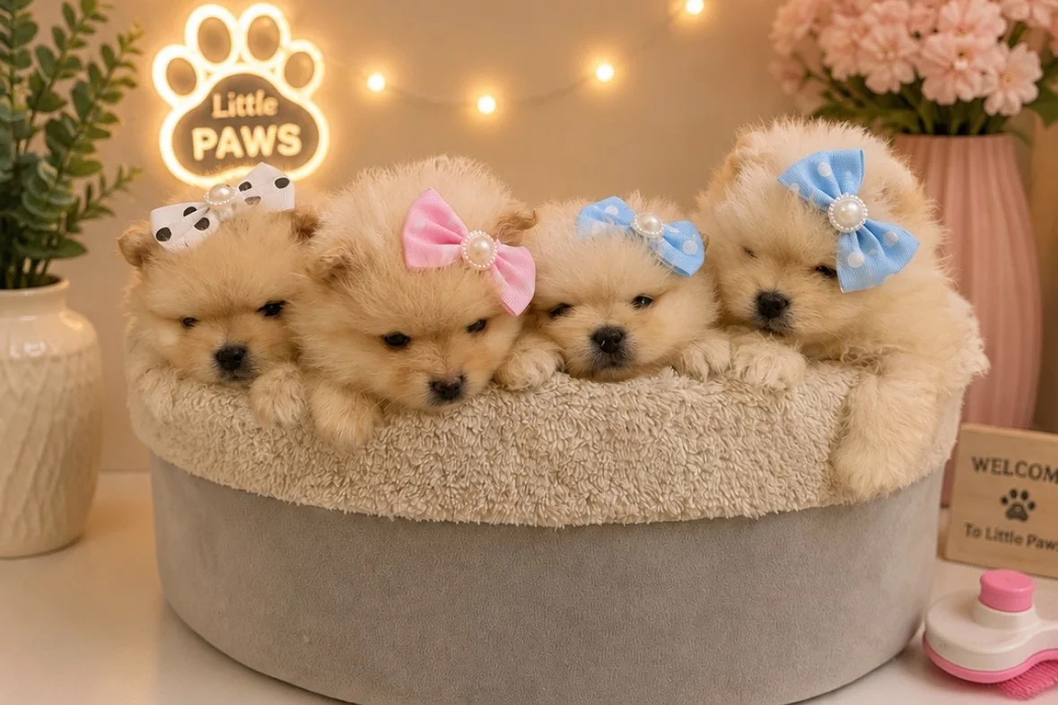 Dünyalar Tatlısı Japon Pomeranian Yavrularımız 1