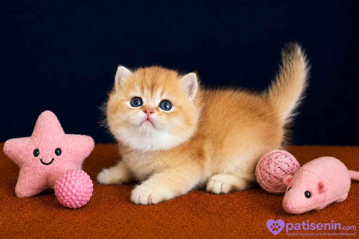 British Shorthair ve Longhair Golden Bebekler 5