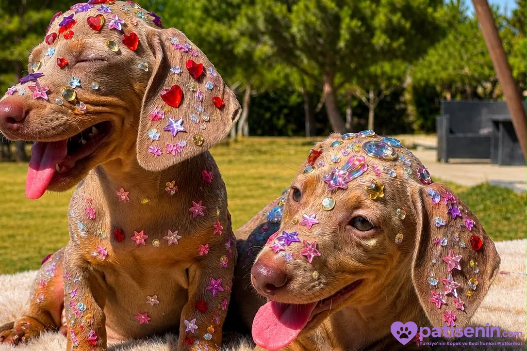 EŞSİZ GÜZELLİĞİ İLE DACHSHUND YAVRULARI 5