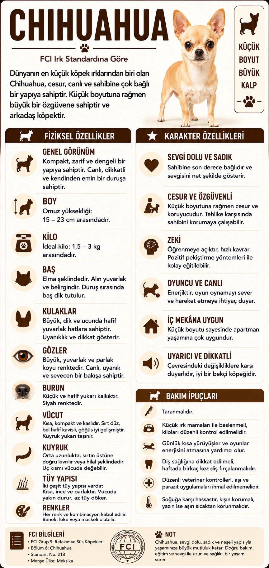 Chihuahua İnfografik