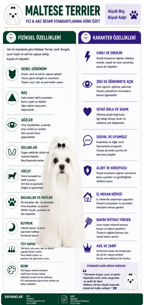 Maltese Terrier Özellikleri