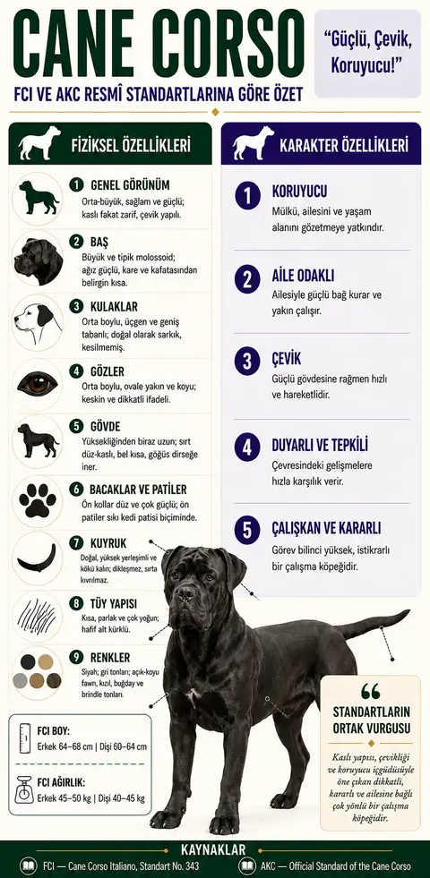 Cane Corso Özellikleri