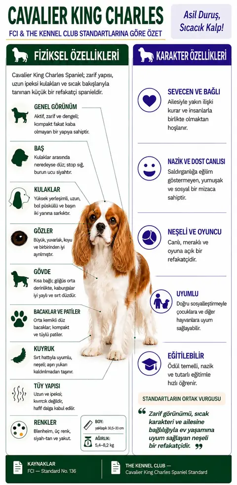 Cavalier King Charles Özellikleri