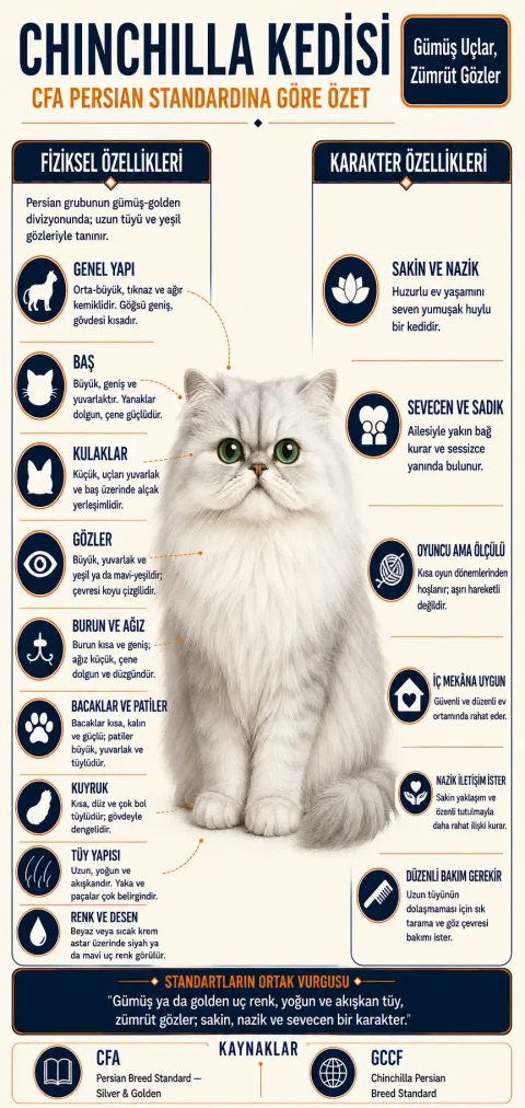 Chinchilla Kedisi Özellikleri