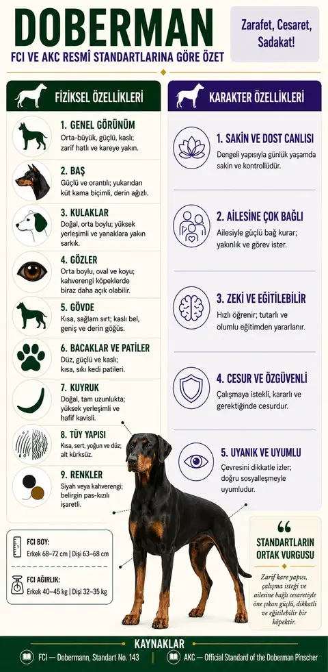 Doberman Özellikleri