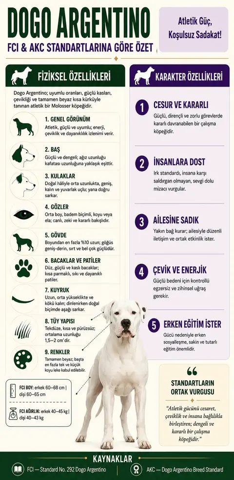 Dogo Argentino Özellikleri