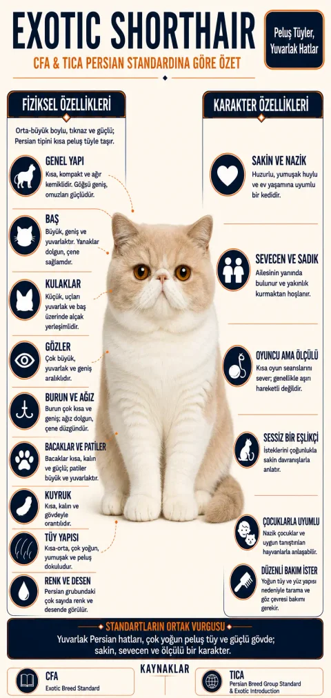Exotic Shorthair Özellikleri