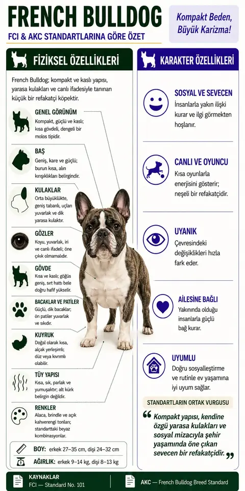 French Bulldog Özellikleri