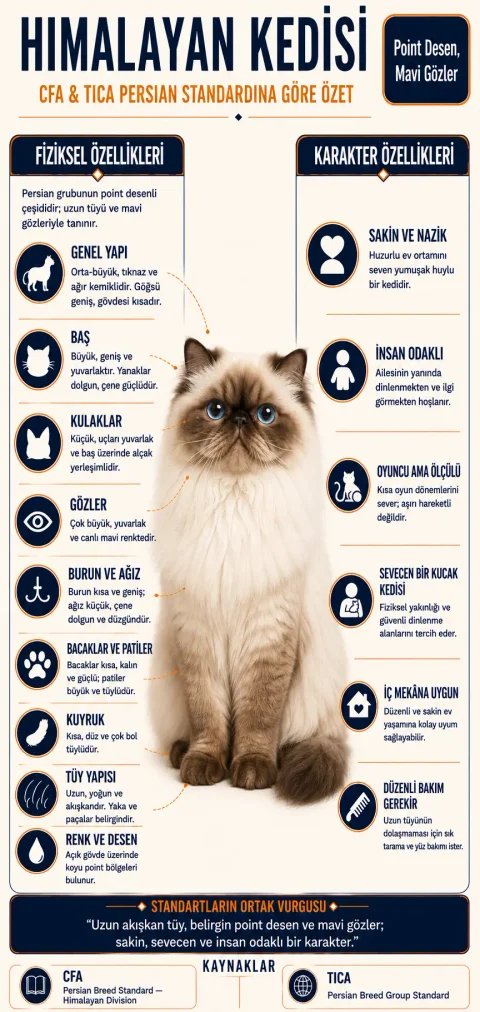 Himalayan Kedisi Özellikleri