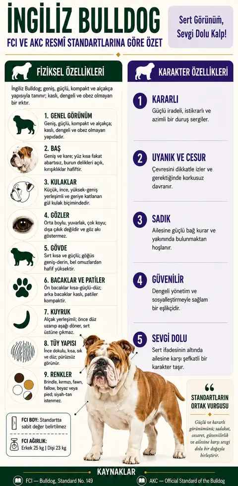 İngiliz Bulldog Özellikleri