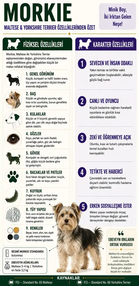 Morkie Özellikleri