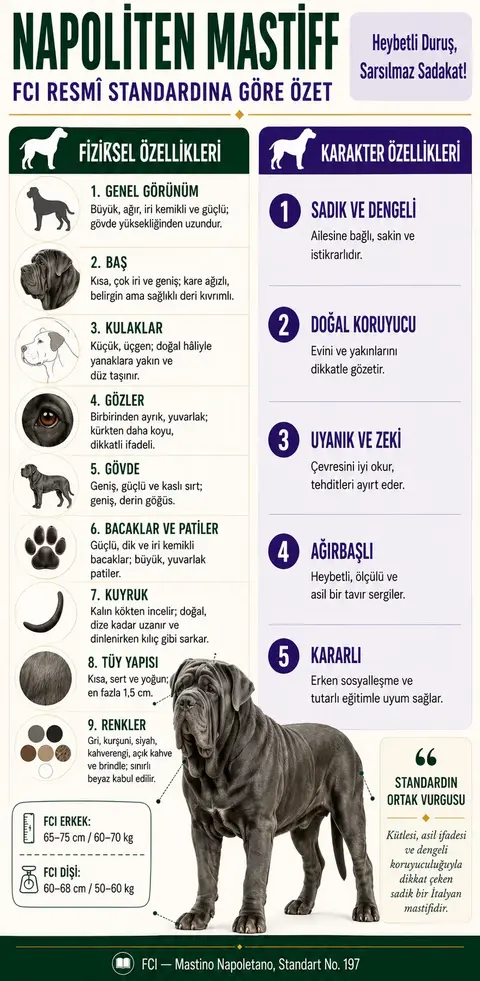 Napoliten Mastiff Özellikleri