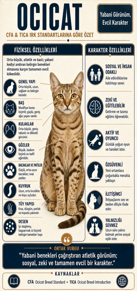 Ocicat Özellikleri