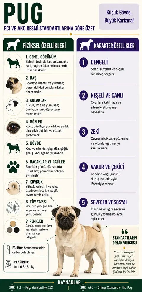 Pug Özellikleri