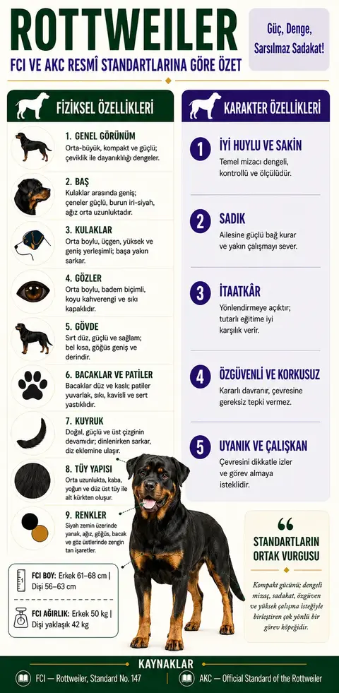 Rottweiler Özellikleri