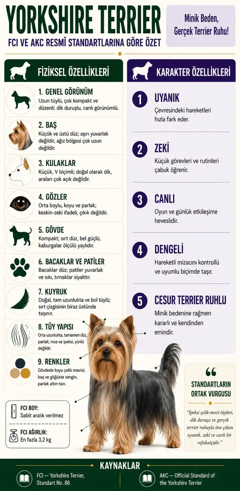 Yorkshire Terrier Özellikleri