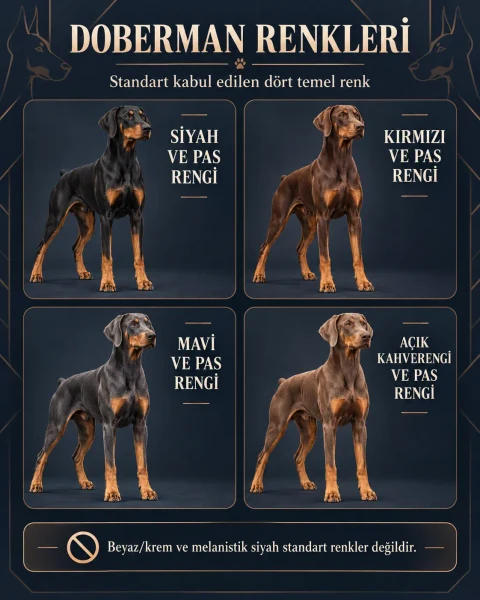 Doberman Renkleri